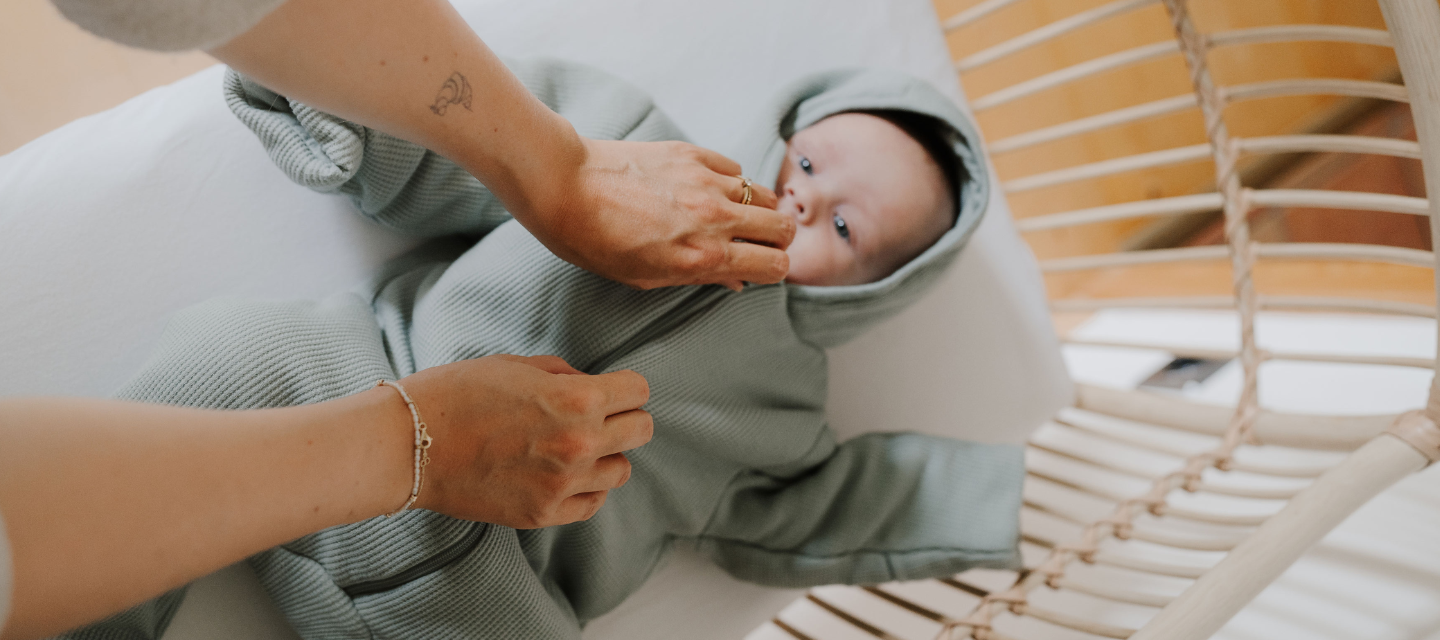 Baby anziehen im Winter