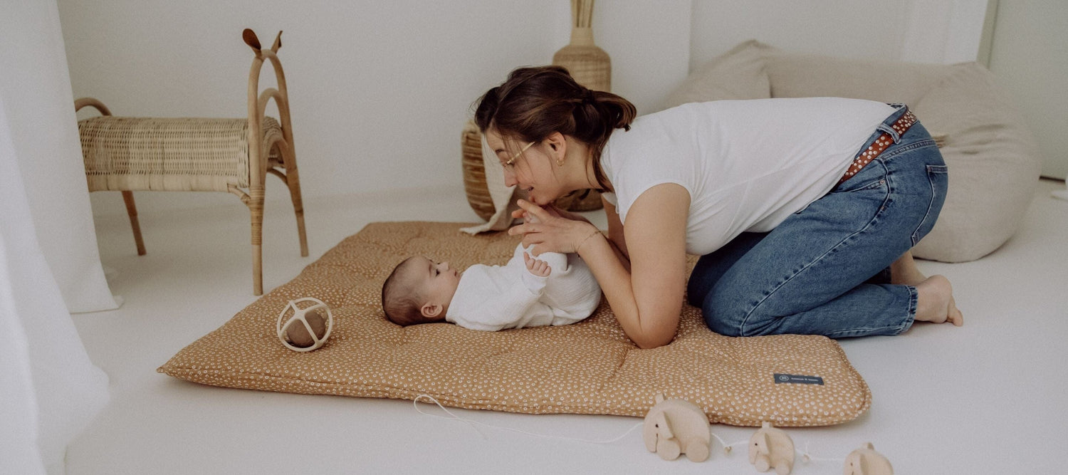 Wie unsere Krabbeldecken mit Hebammen entwickelt wurden