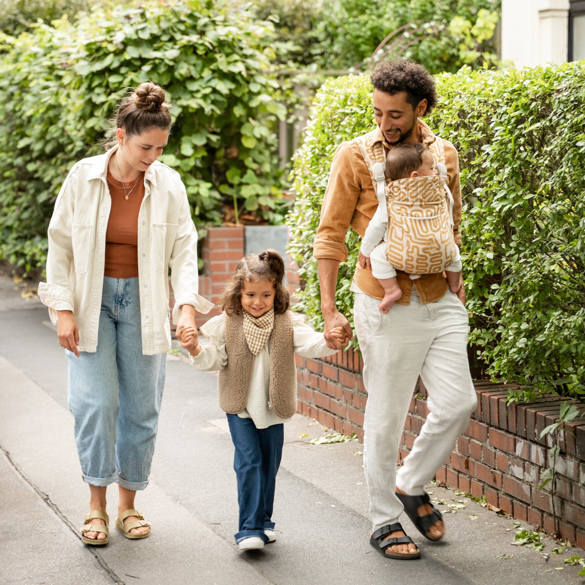 Premium Babytrage | Bohemian Gold