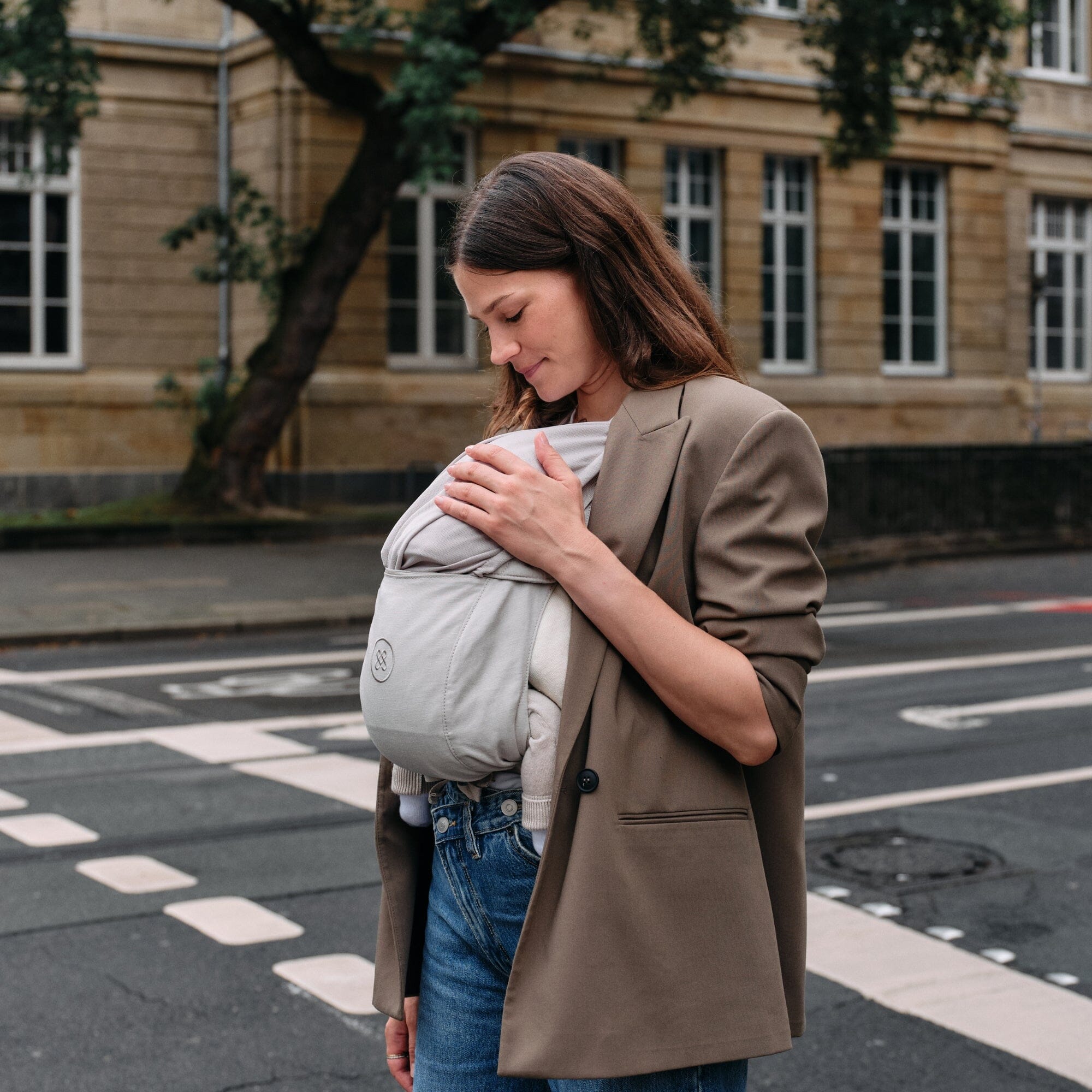 Premium Babytrage | Essential Beige