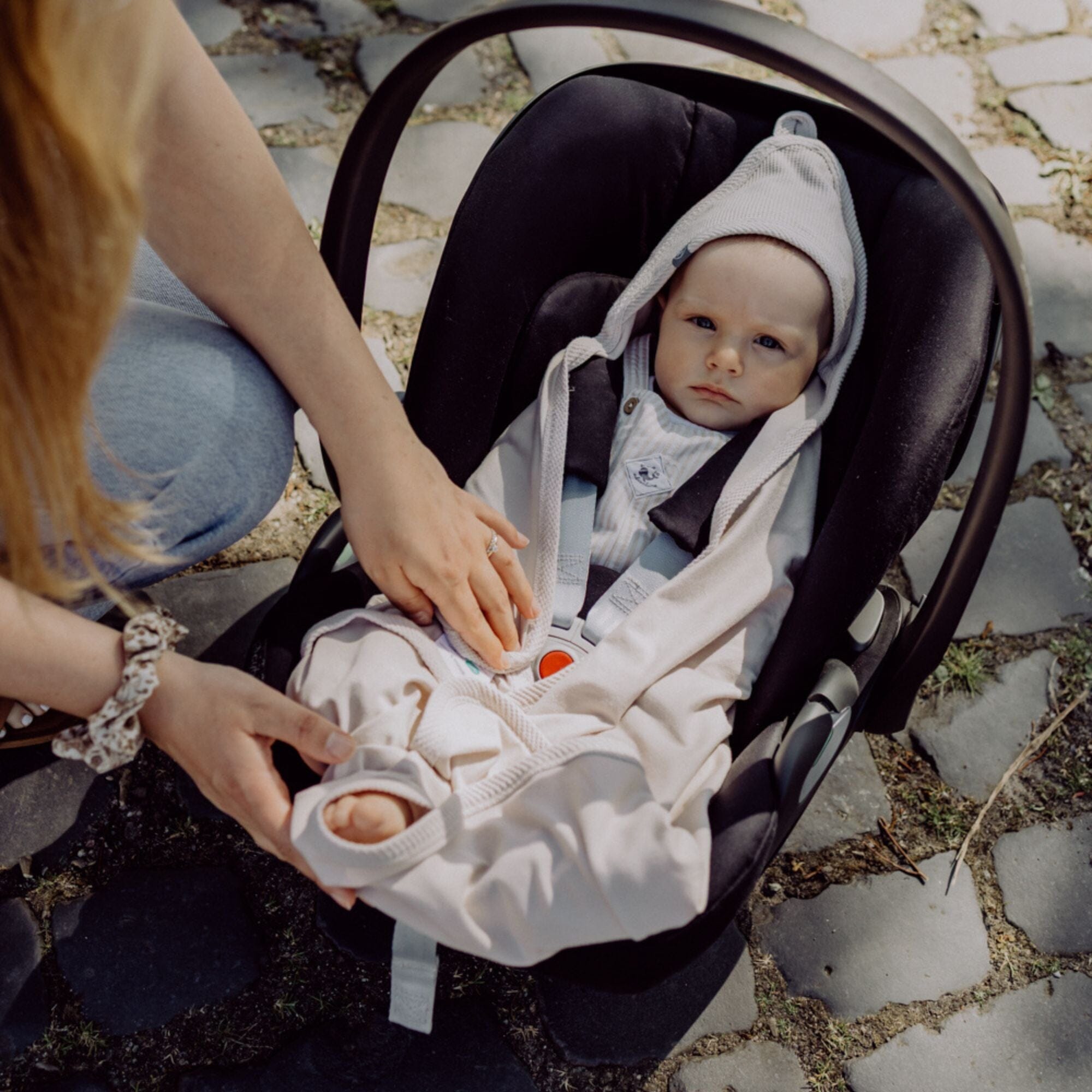 UV-Einschlagdecke | Essential Beige