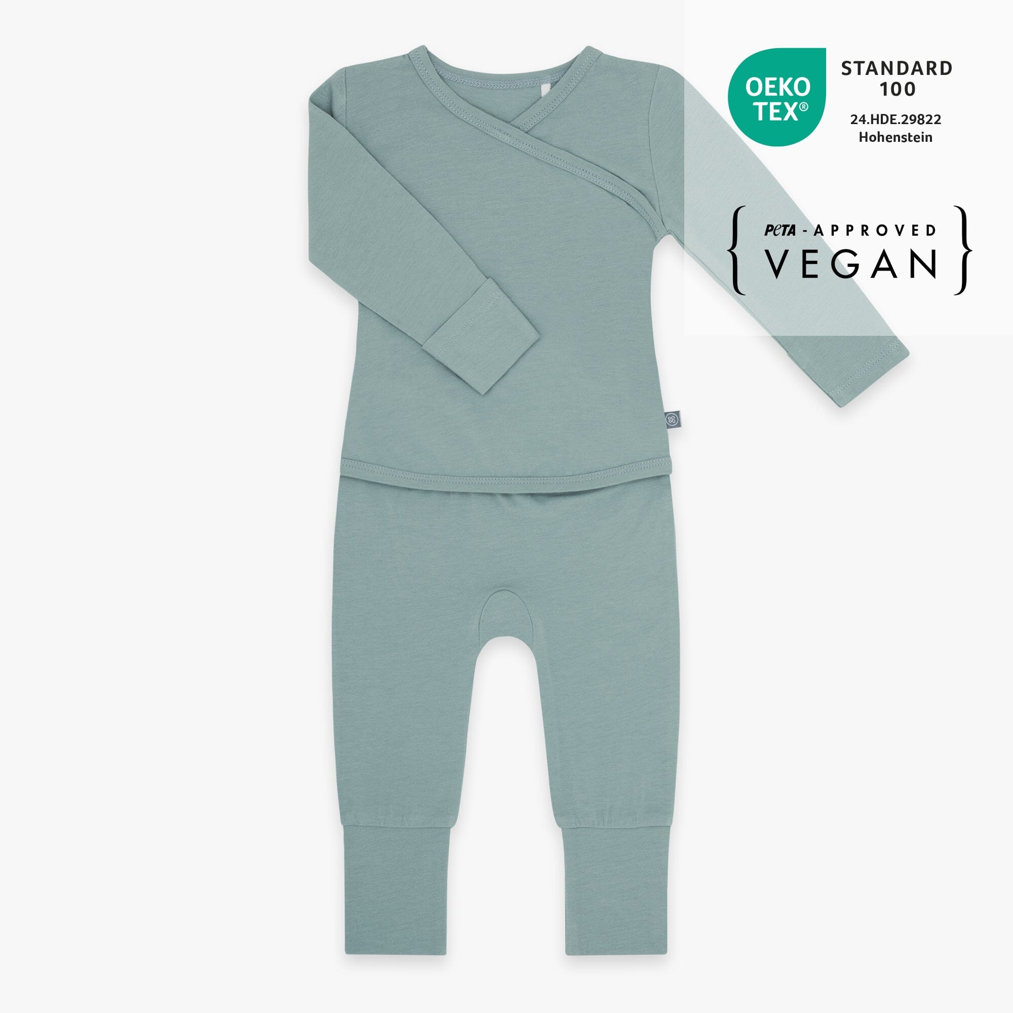 Langarm Easy-on Strampler | Essential Mint