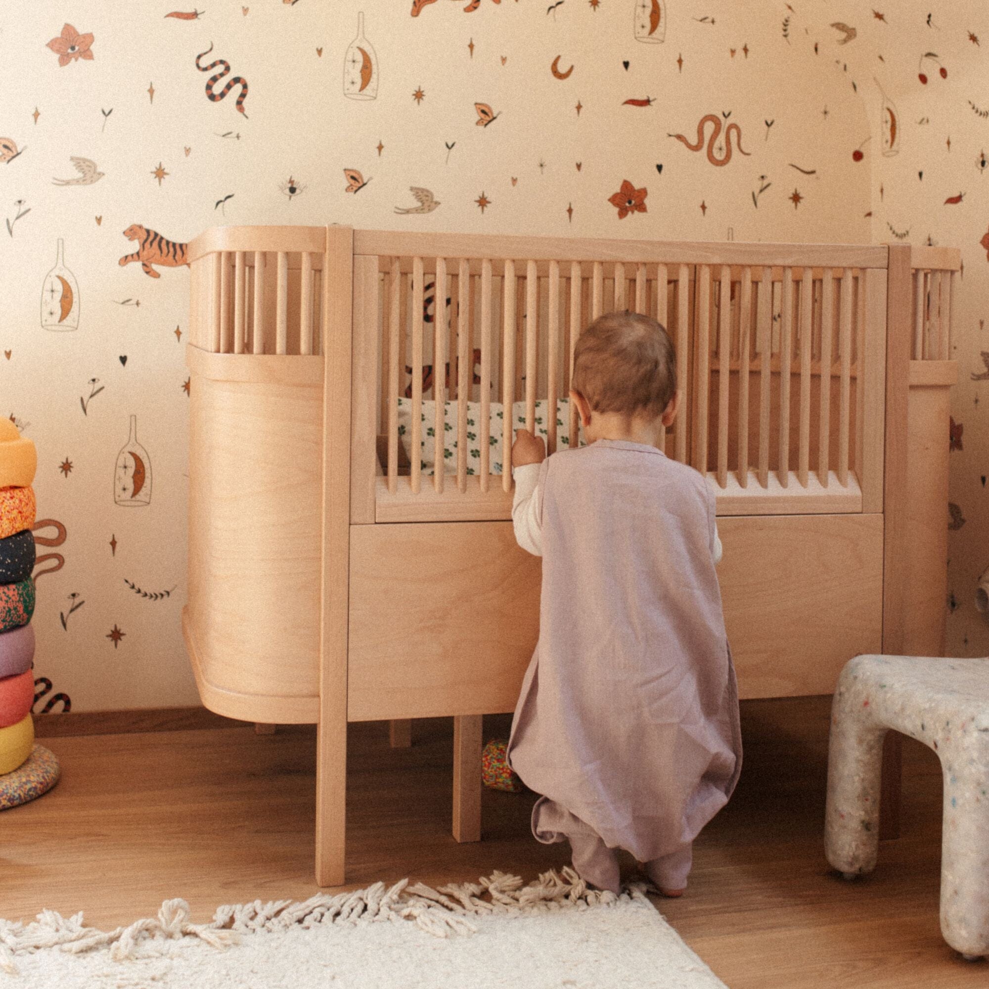 Leinen Schlafsack mit Füßen 0.5 TOG | Essential Berry