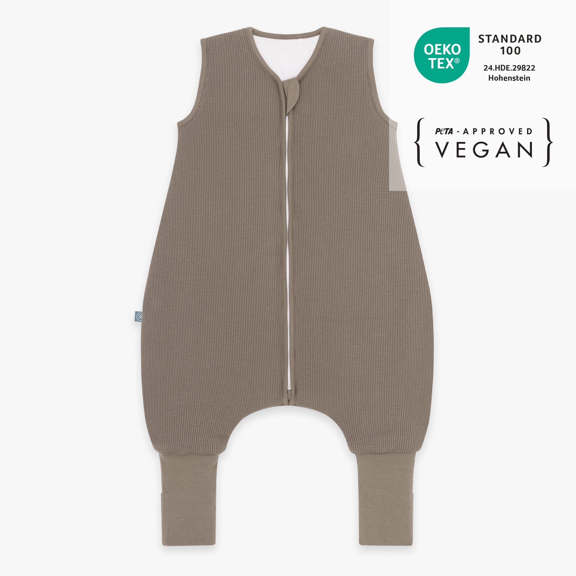 Schlafsack mit Umschlag-Fuß 2.5 TOG | Essential Taupe