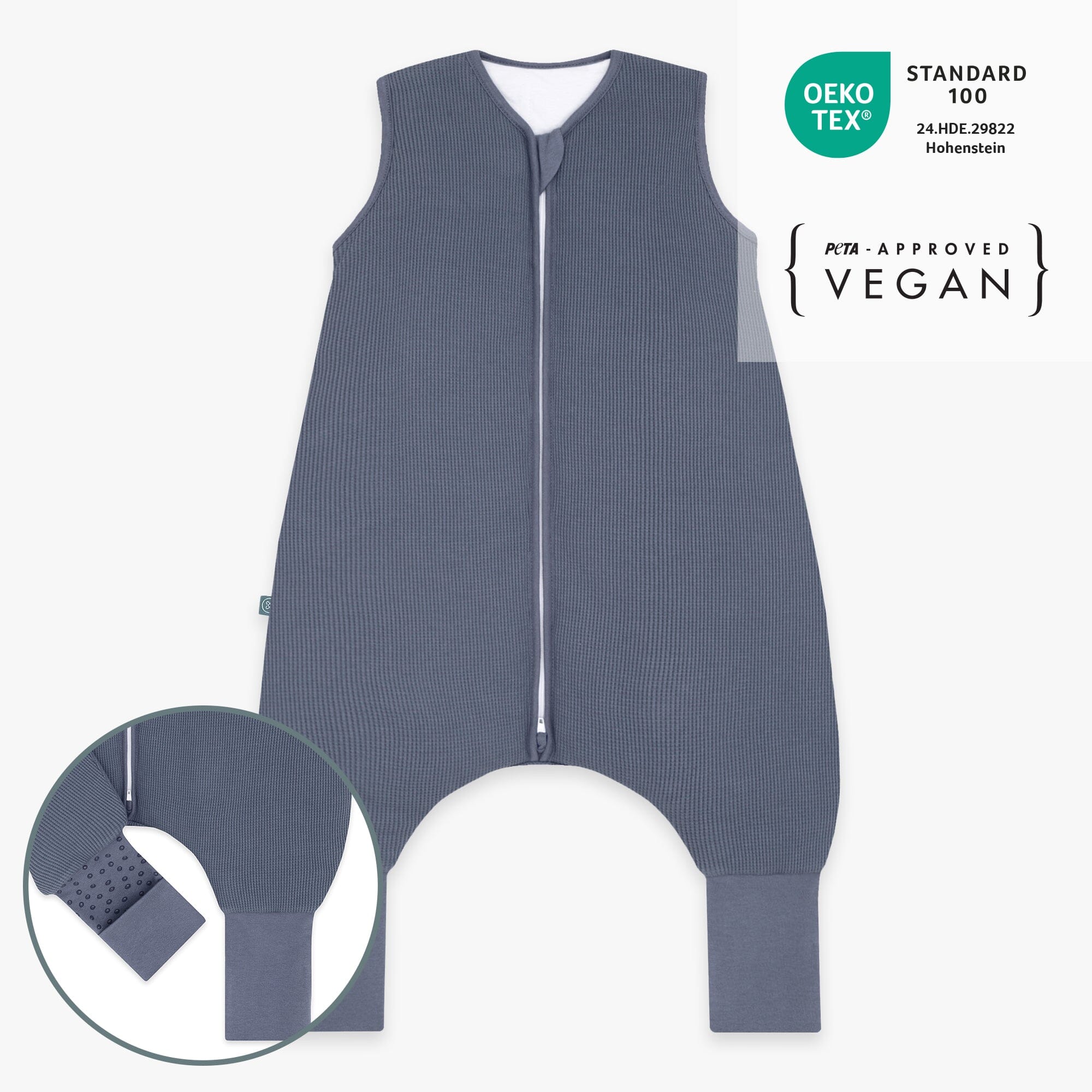 Schlafsack mit Umschlag-Fuß 2.5 TOG | Essential Blau