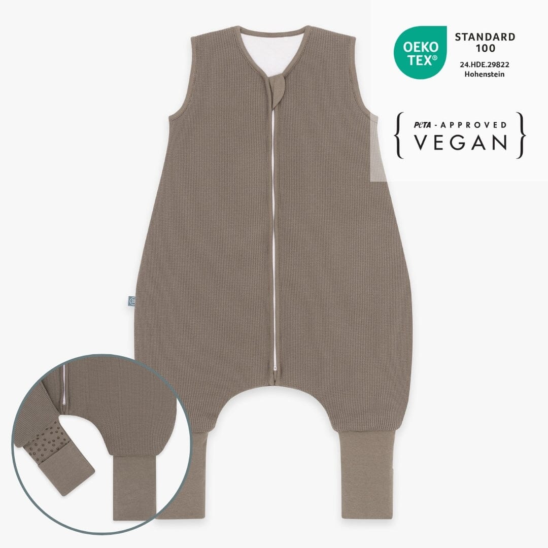 Schlafsack mit Umschlag-Fuß 2.5 TOG | Essential Taupe