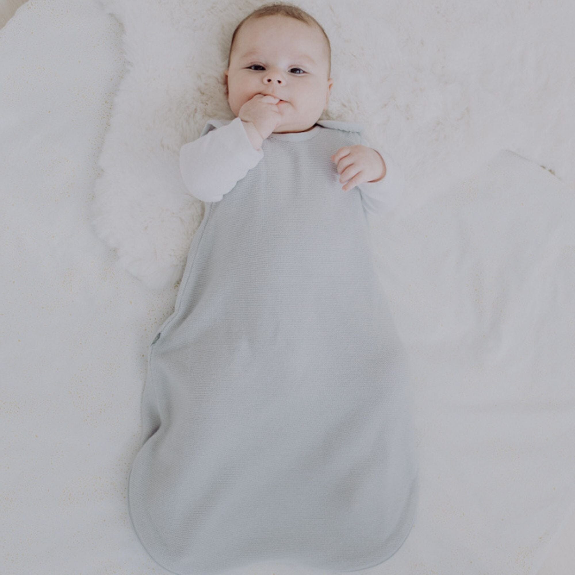 Wolle-Seide Schlafsack 0.5 TOG | Essential Grau