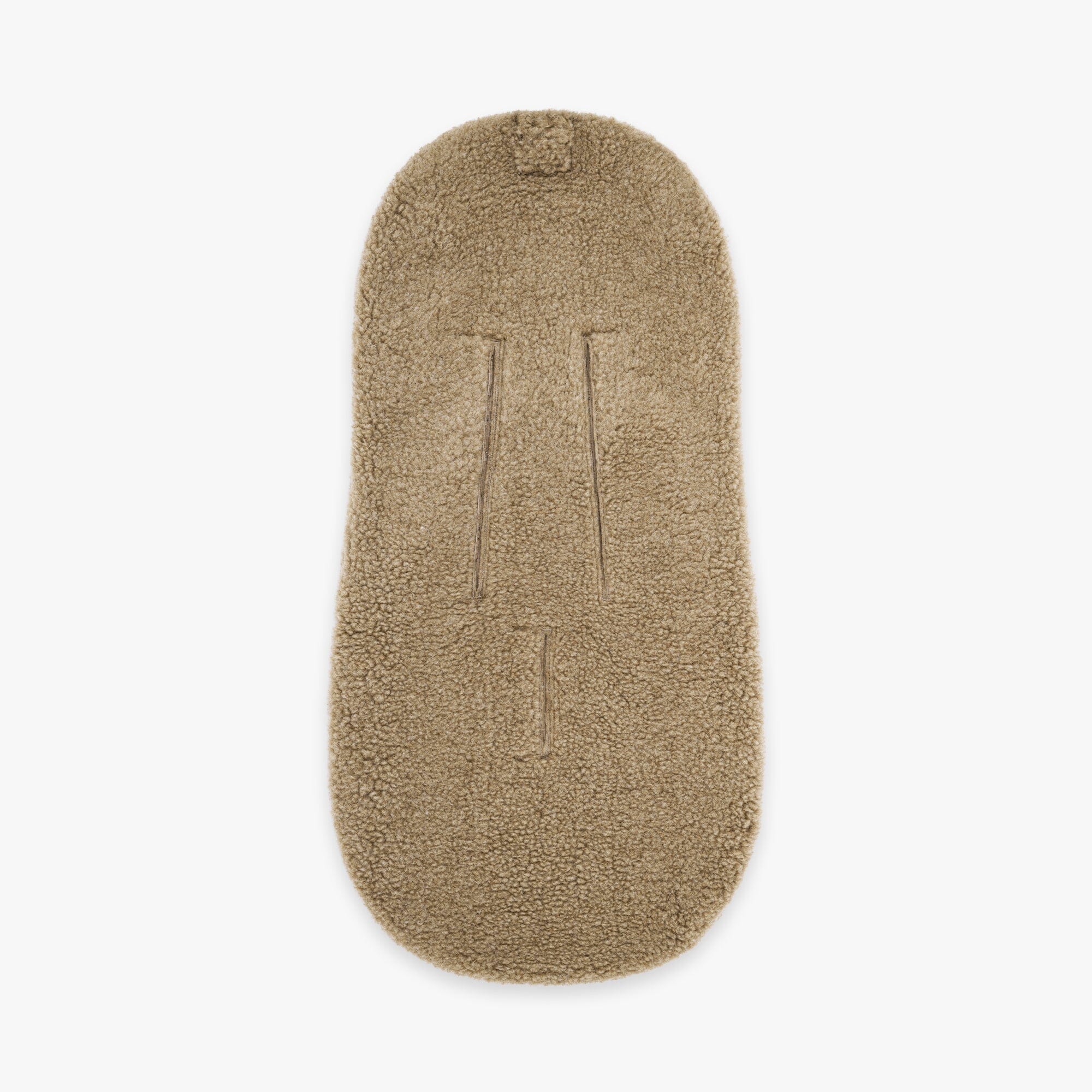 Merinowoll Teddy Fußsack | Essential Taupe