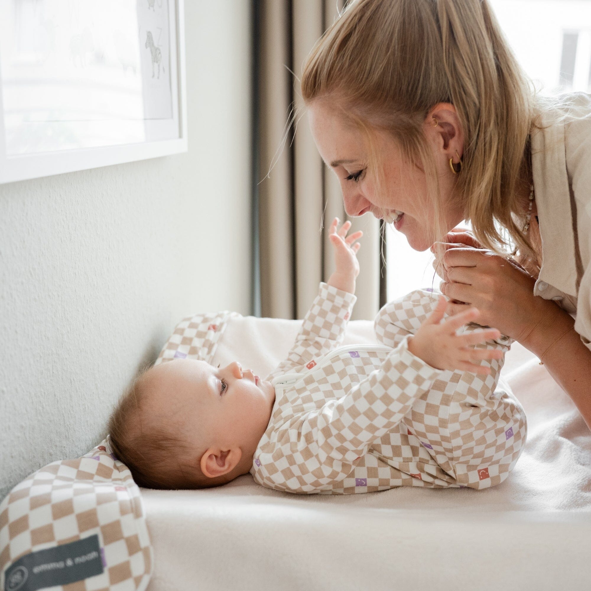 Kuscheldecke | Check Smile