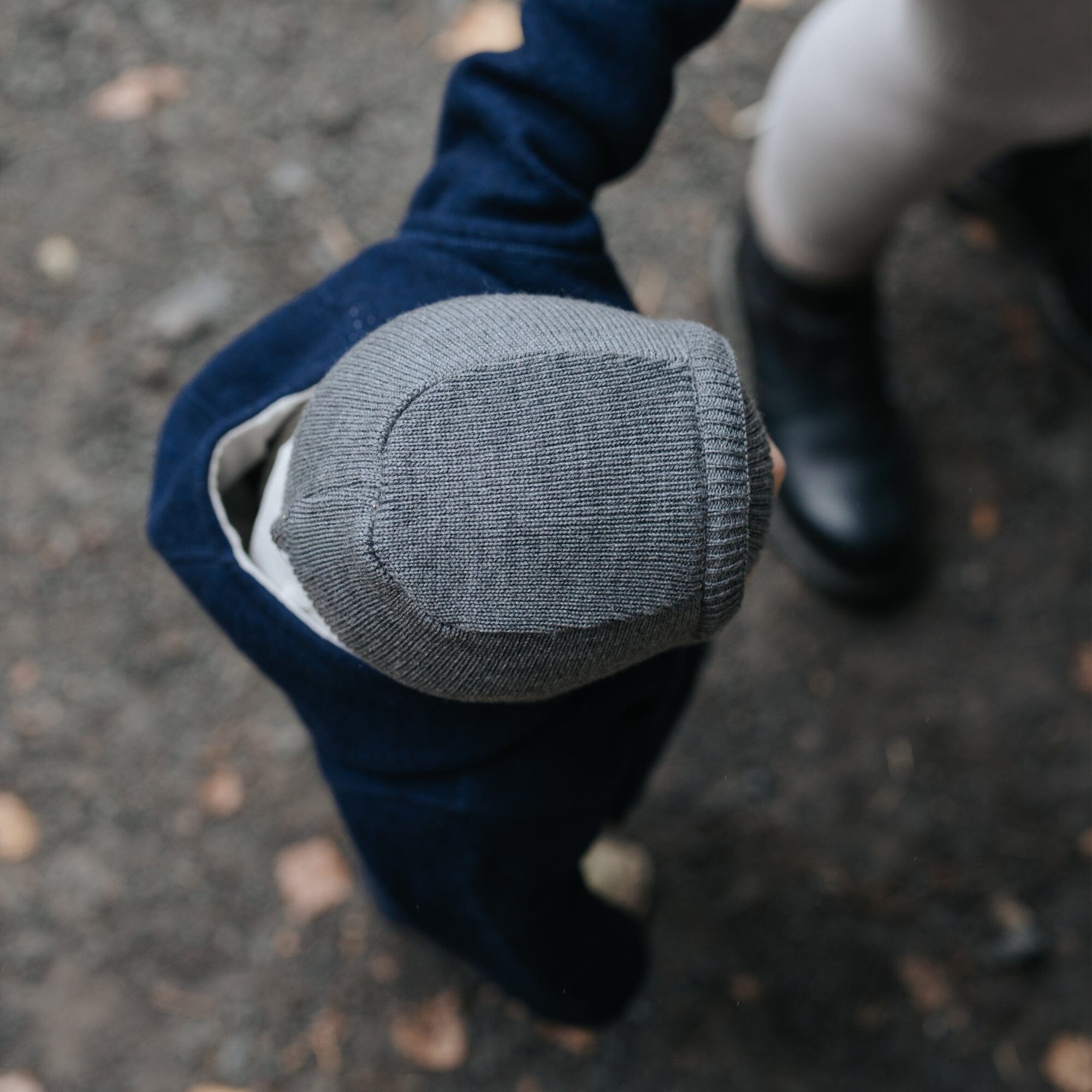 Schlupfmütze aus Merinowolle | Essential Beige