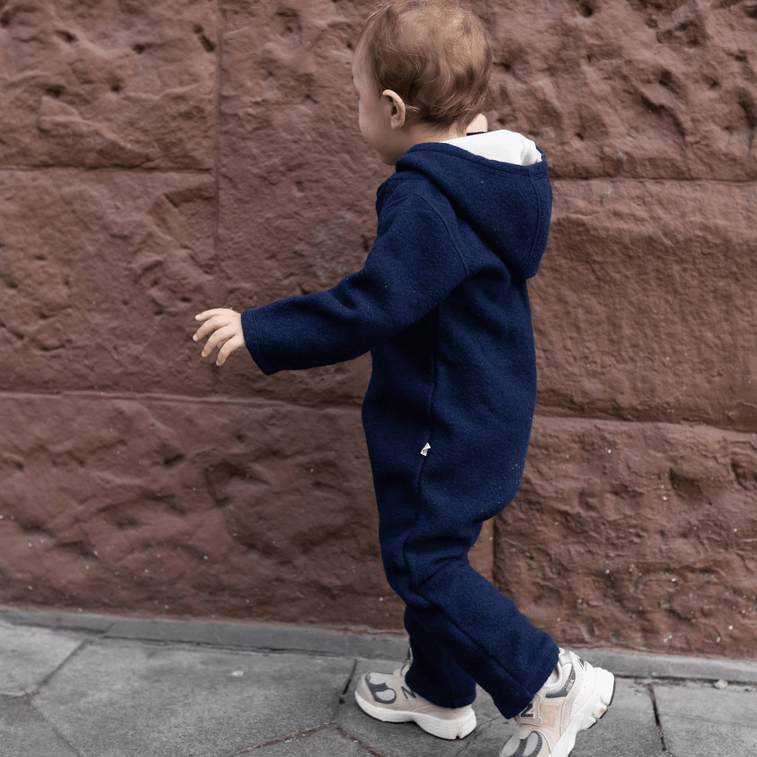 Wollwalk Overall | Essential Blau