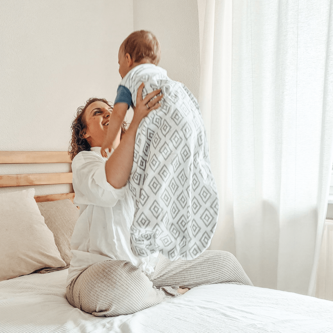 Schlafsack 1.0 TOG | Rauten Grau