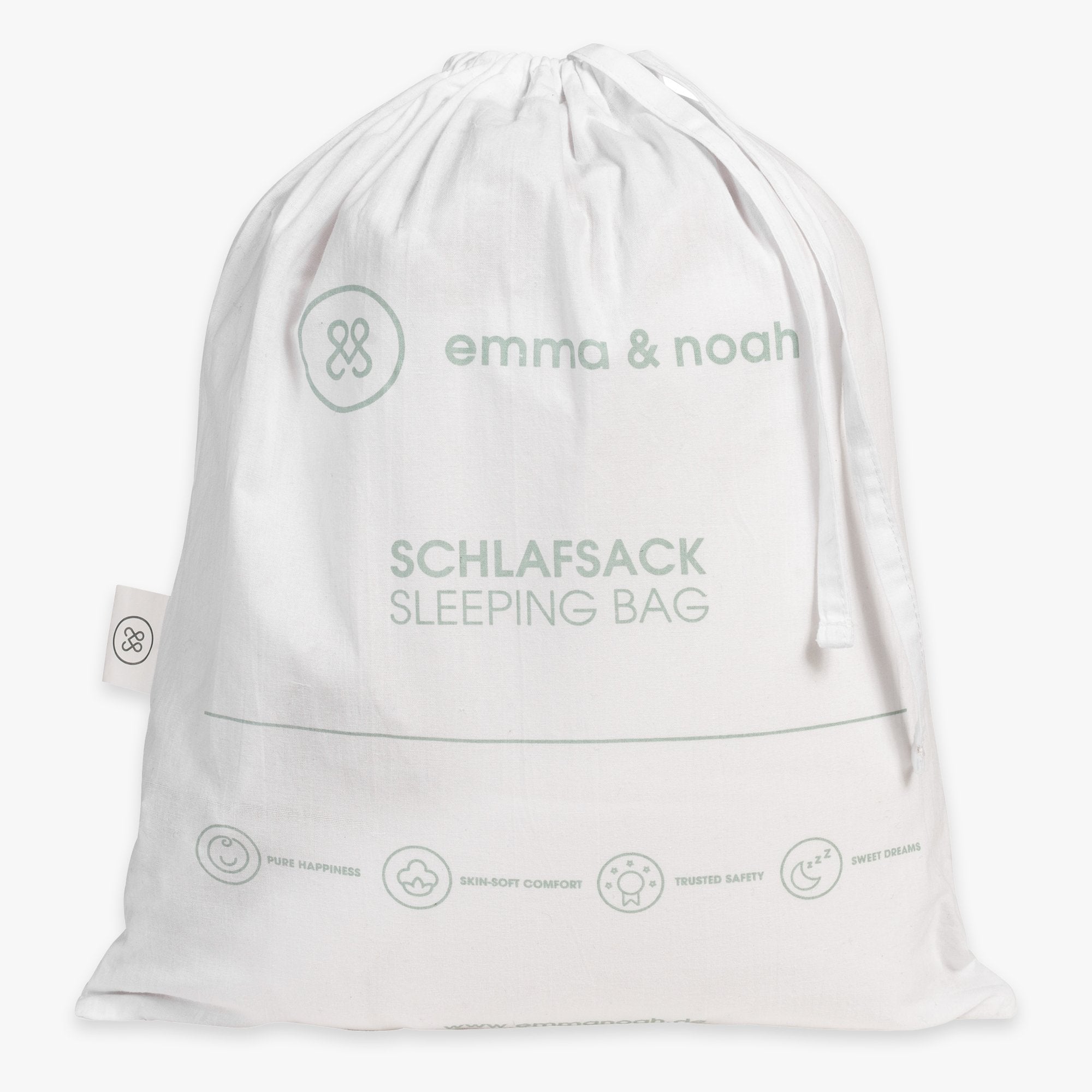 Produktverpackung Schlafsack 1.0 TOG Peach Punkte