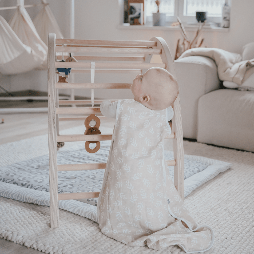 Musselin Schlafsack 0.5 TOG | Floral Sand