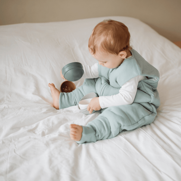 Schlafsack mit Füßen 3.5 TOG | Essential Mint