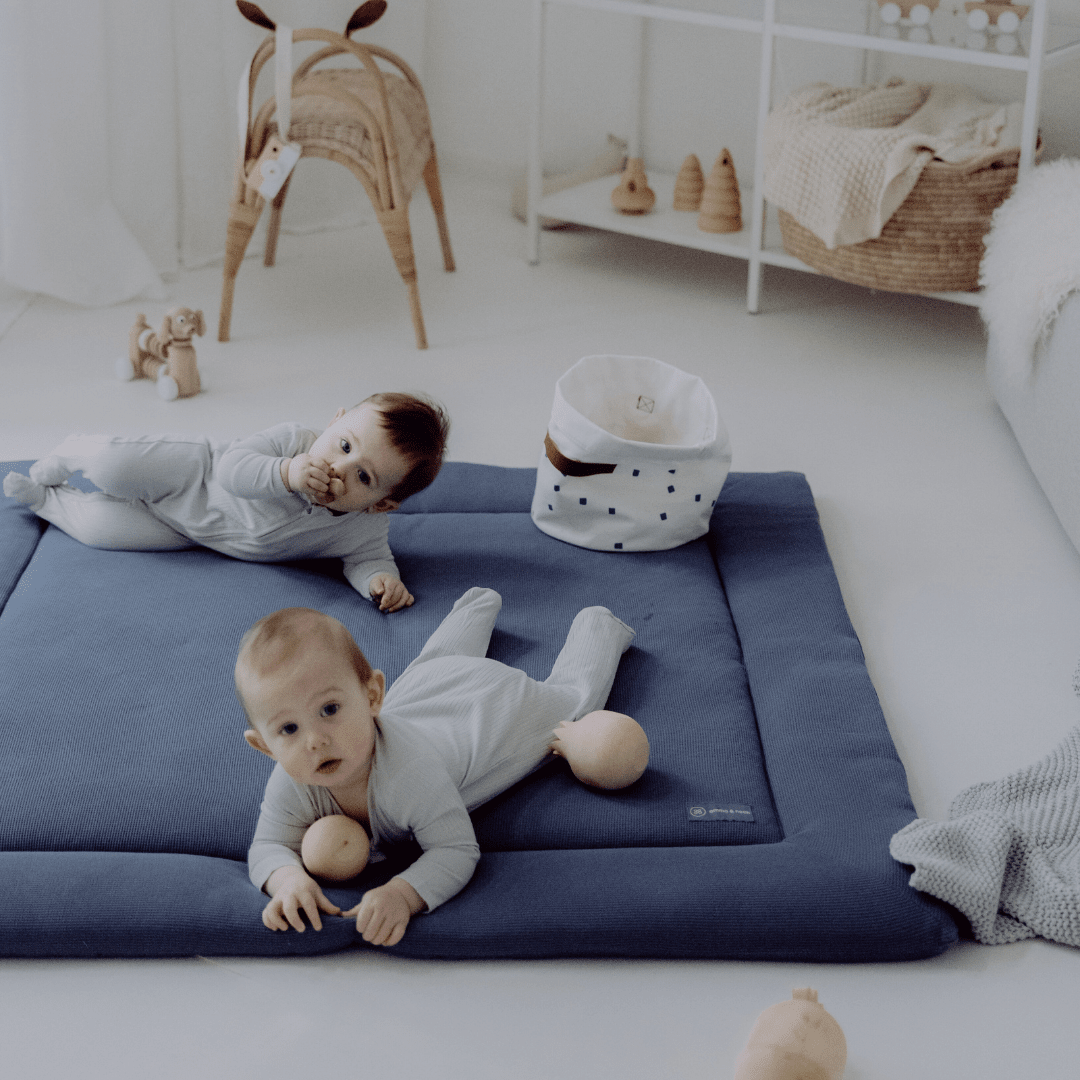 Krabbeldecke | Essential Blau