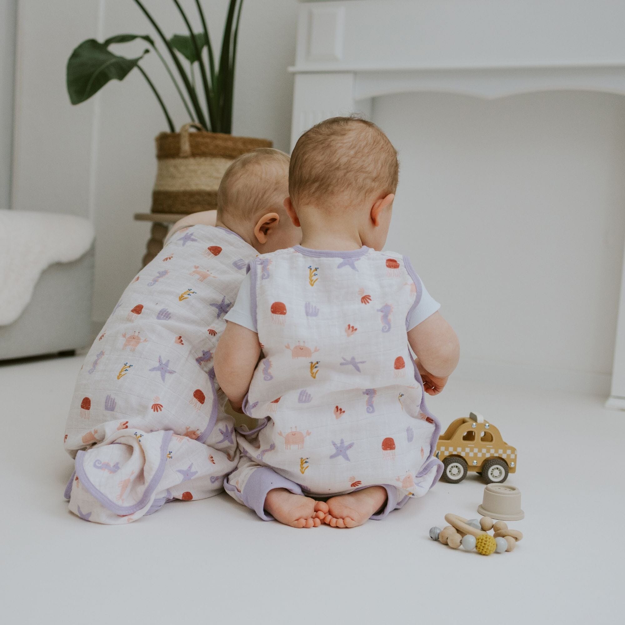 Baby Schlafsack mit Füßen 0.5 TOG