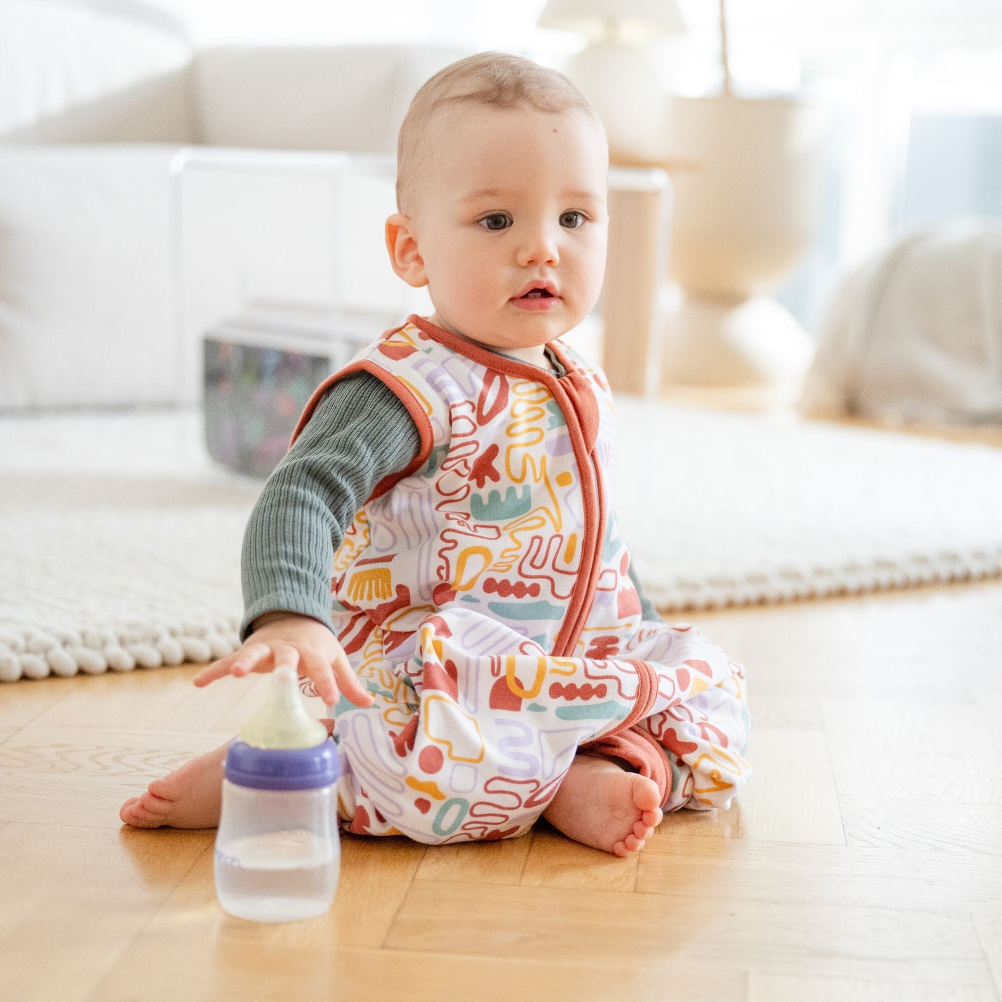 socken im schlafsack baby Schlafsack mit Beinen 1.0 TOG