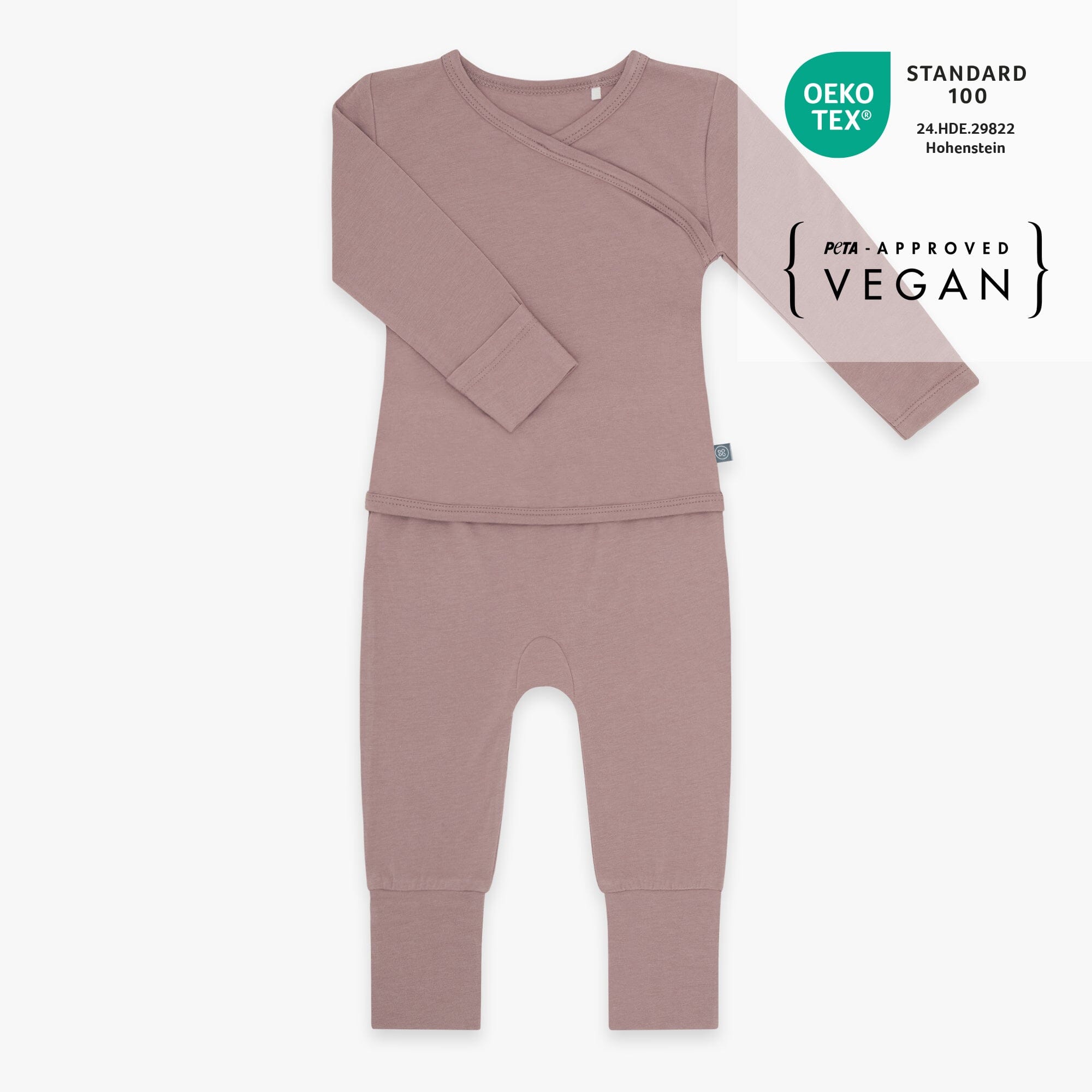 Langarm Easy-on Strampler | Essential Berry