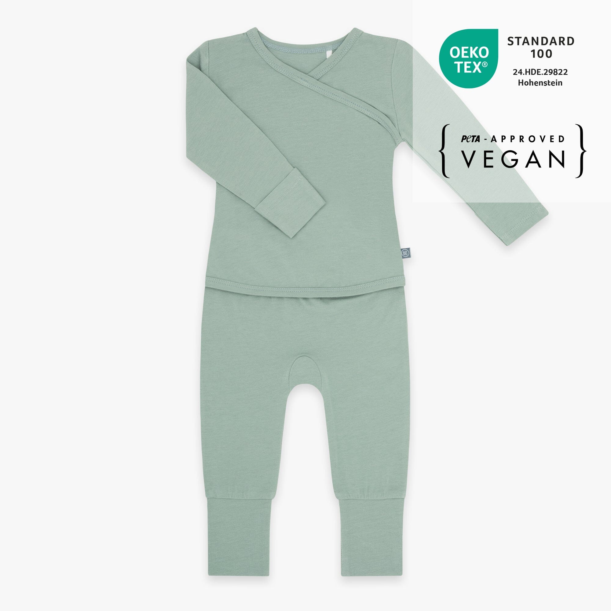 Langarm Easy-on Strampler | Essential Mint