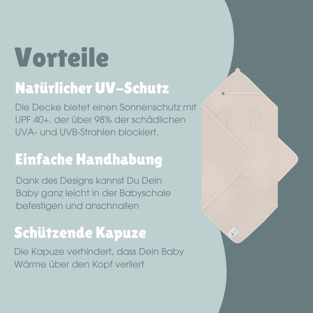 UV-Einschlagdecke | Essential Beige