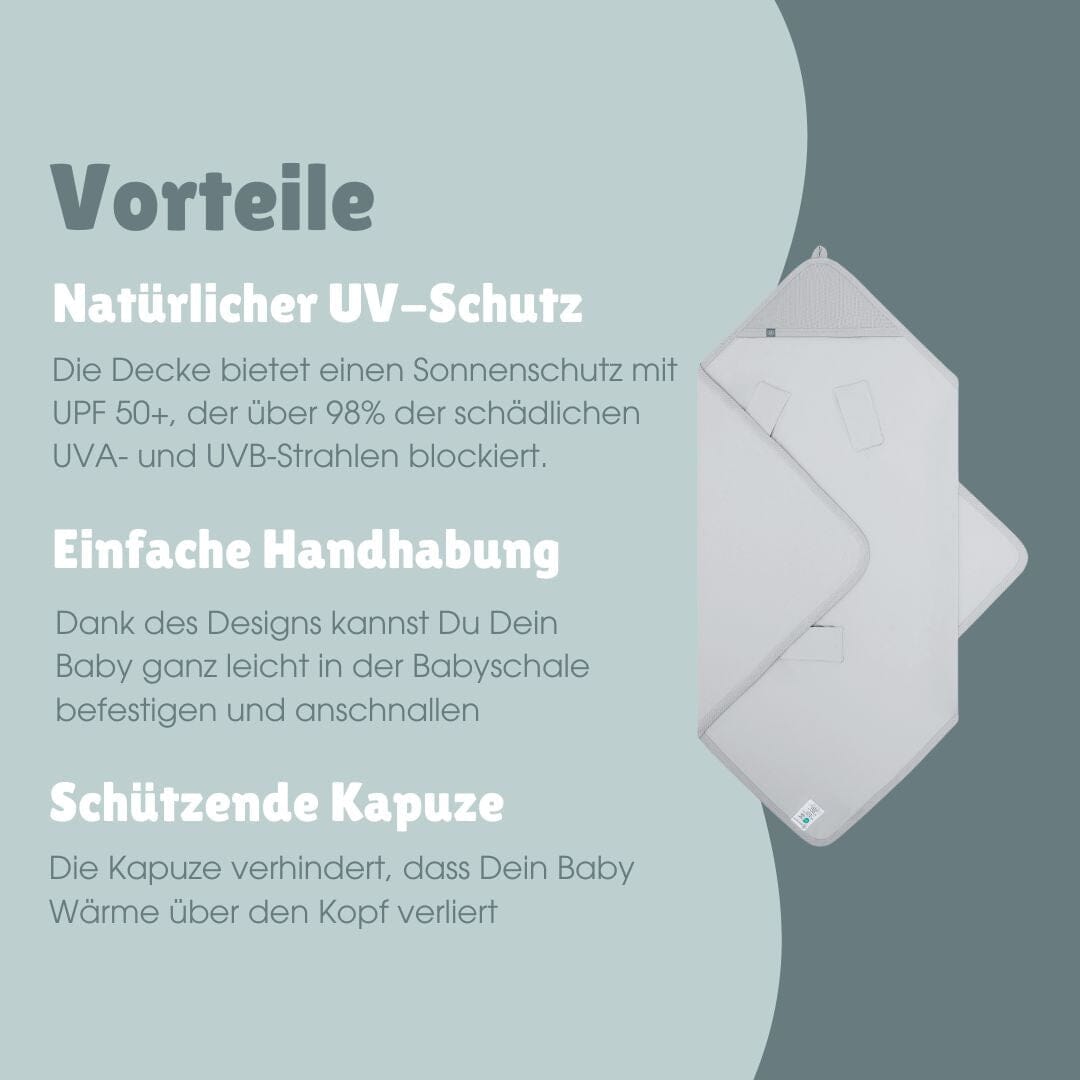 UV-Einschlagdecke | Essential Grau