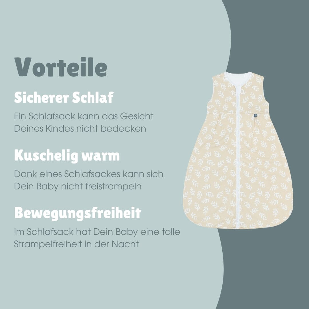 Schlafsack 1.0 TOG | Floral Sand