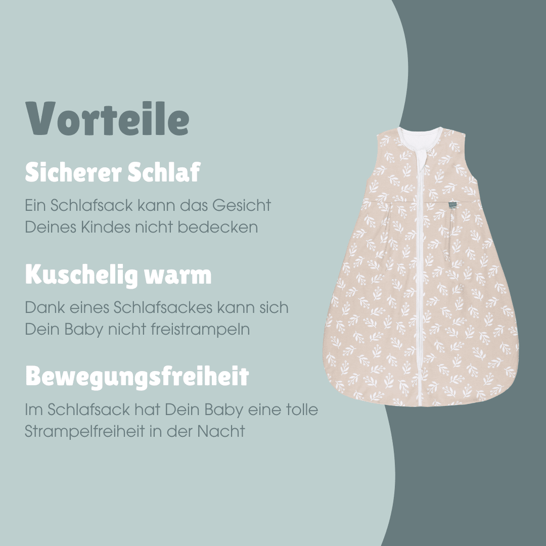 Schlafsack 1.0 TOG | Floral Sand