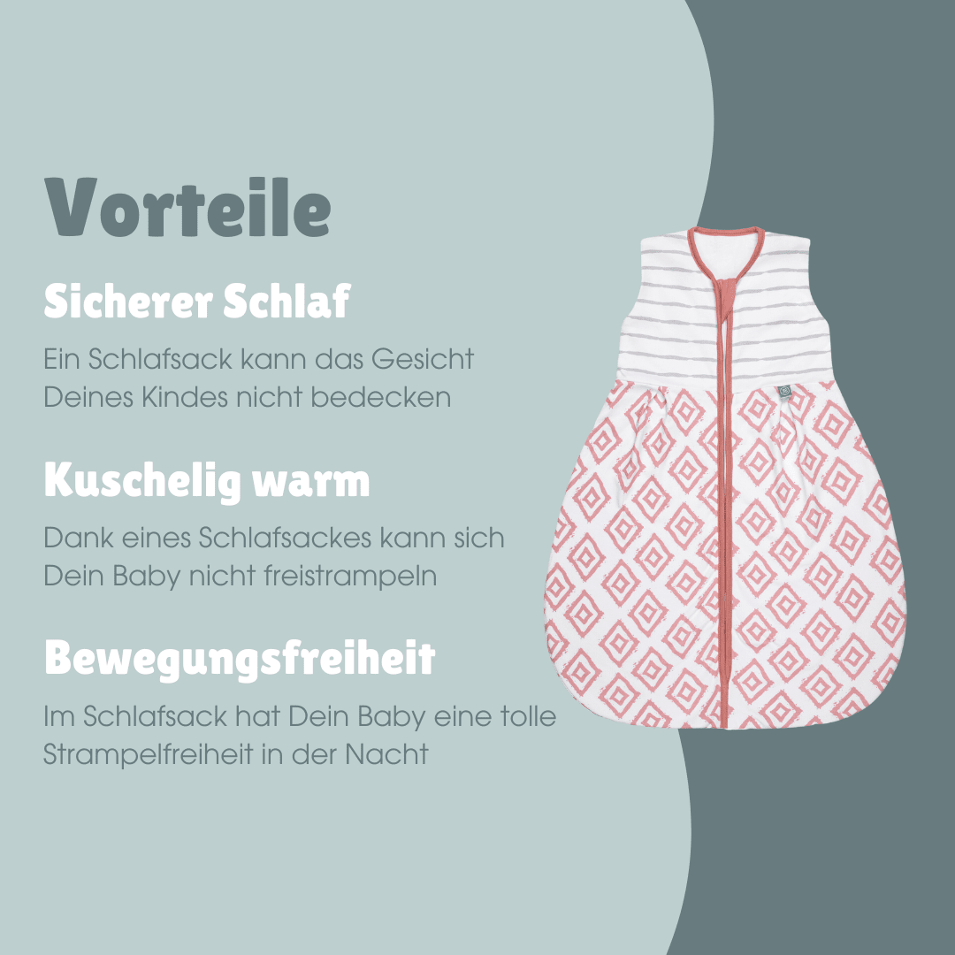 Schlafsack 1.0 TOG | Rauten Rosa