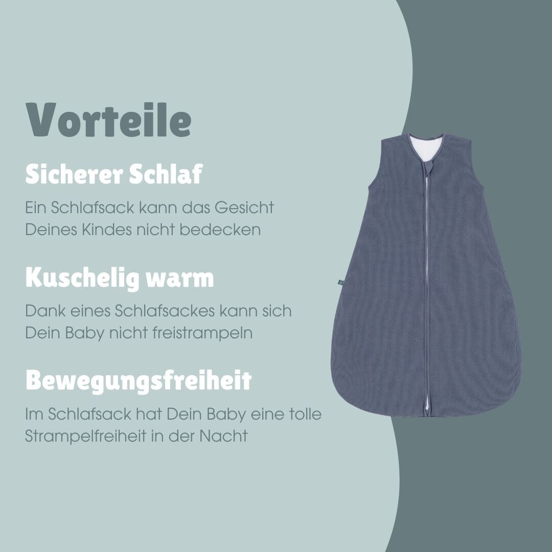 wie lange schlafsack verwenden Baby Schlafsack 2.5 TOG