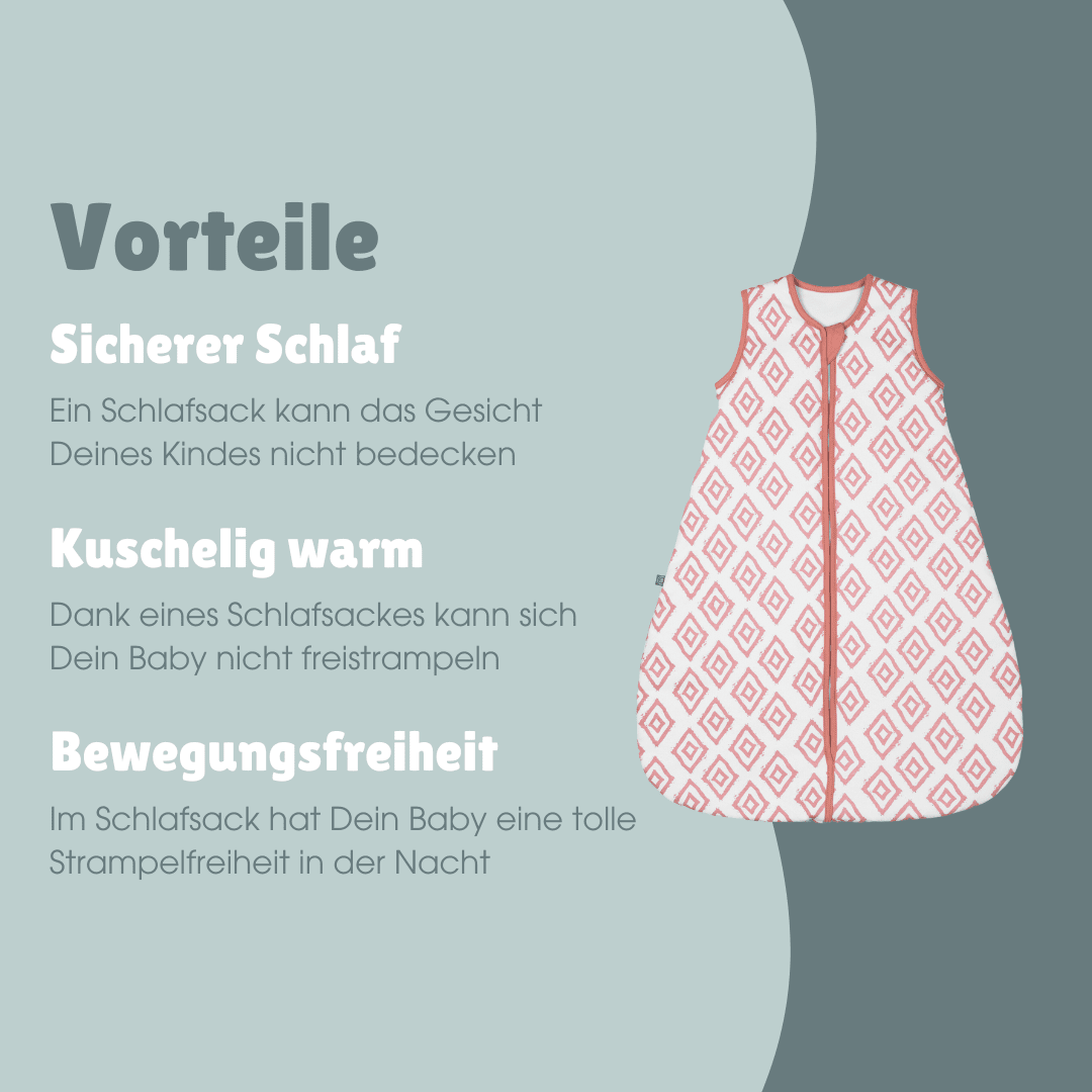 Schlafsack 2.5 TOG | Rauten Rosa