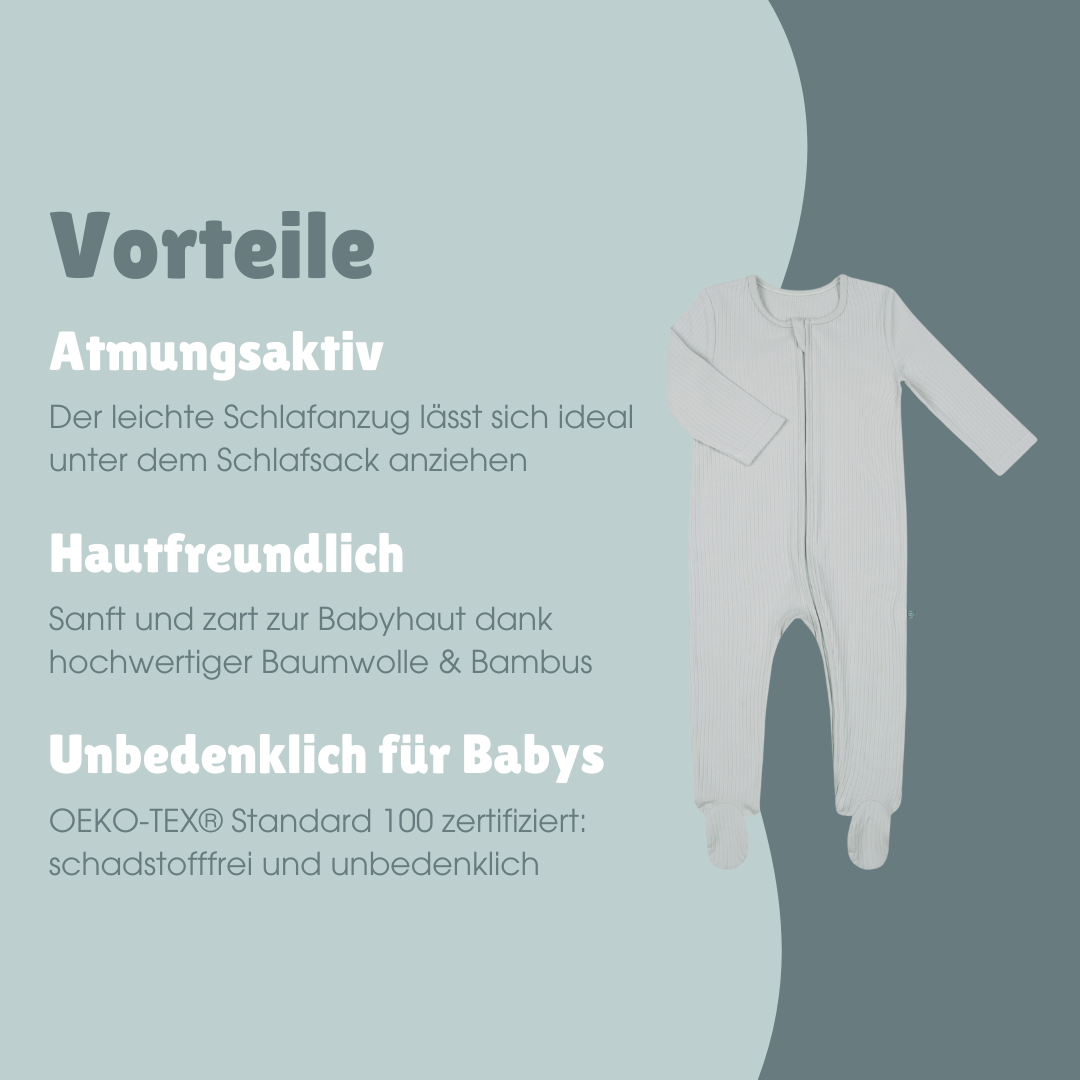 schlafanzug unter schlafsack Schlafanzug mit Füßen
