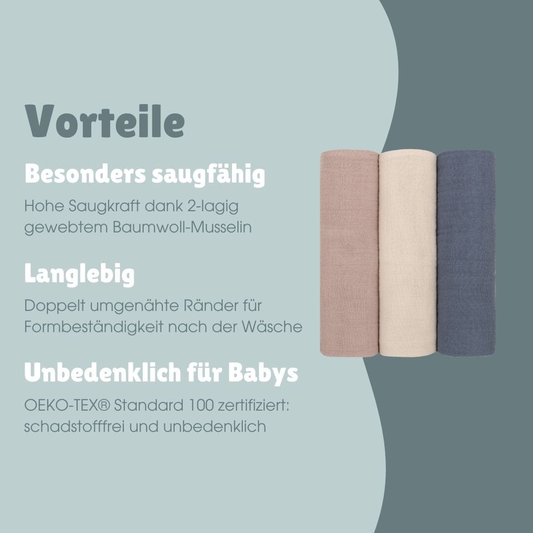 Spucktücher 3er Set | Nachthimmel