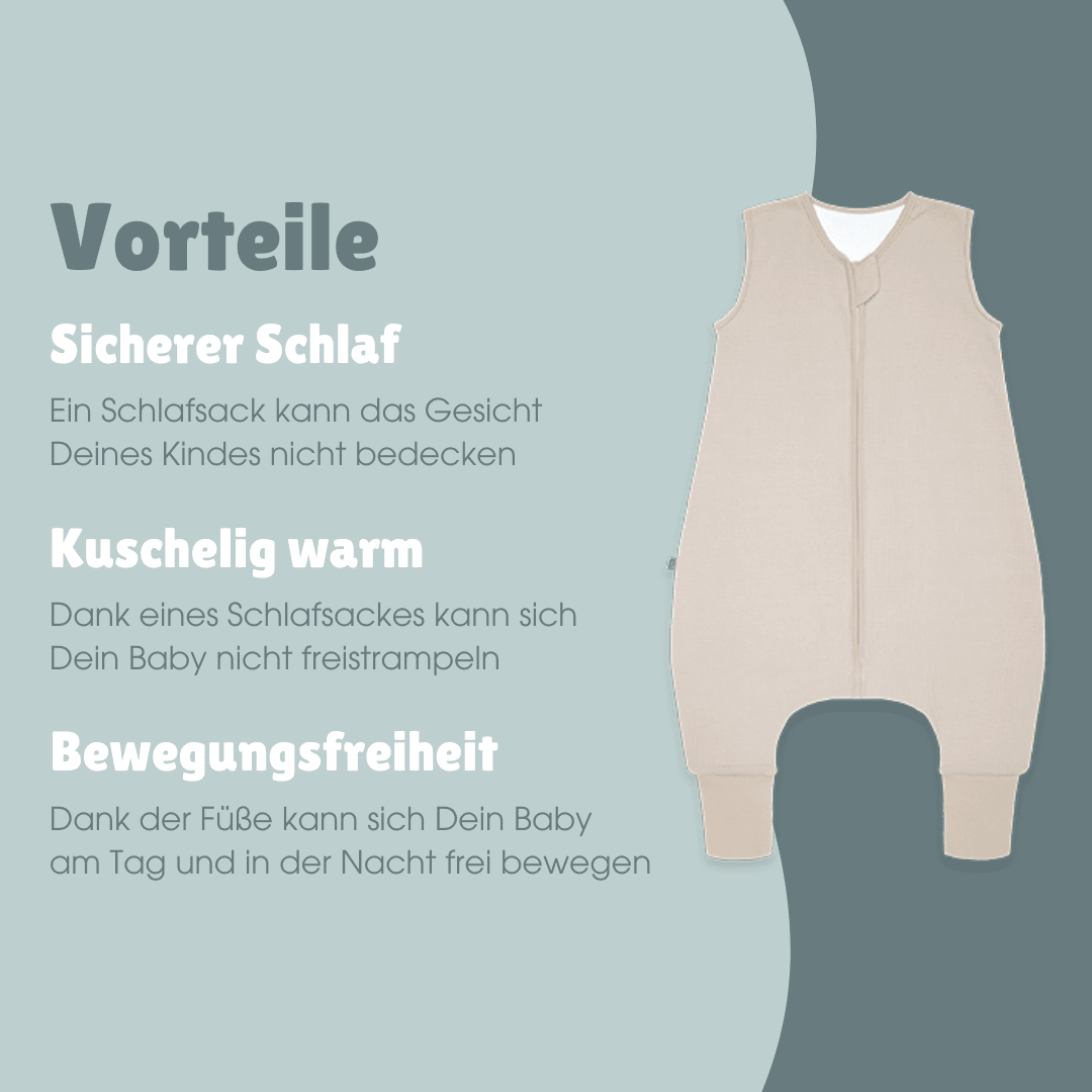 schlafsack mit beinen vorteile Schlafsack mit Beinen 1.0 TOG