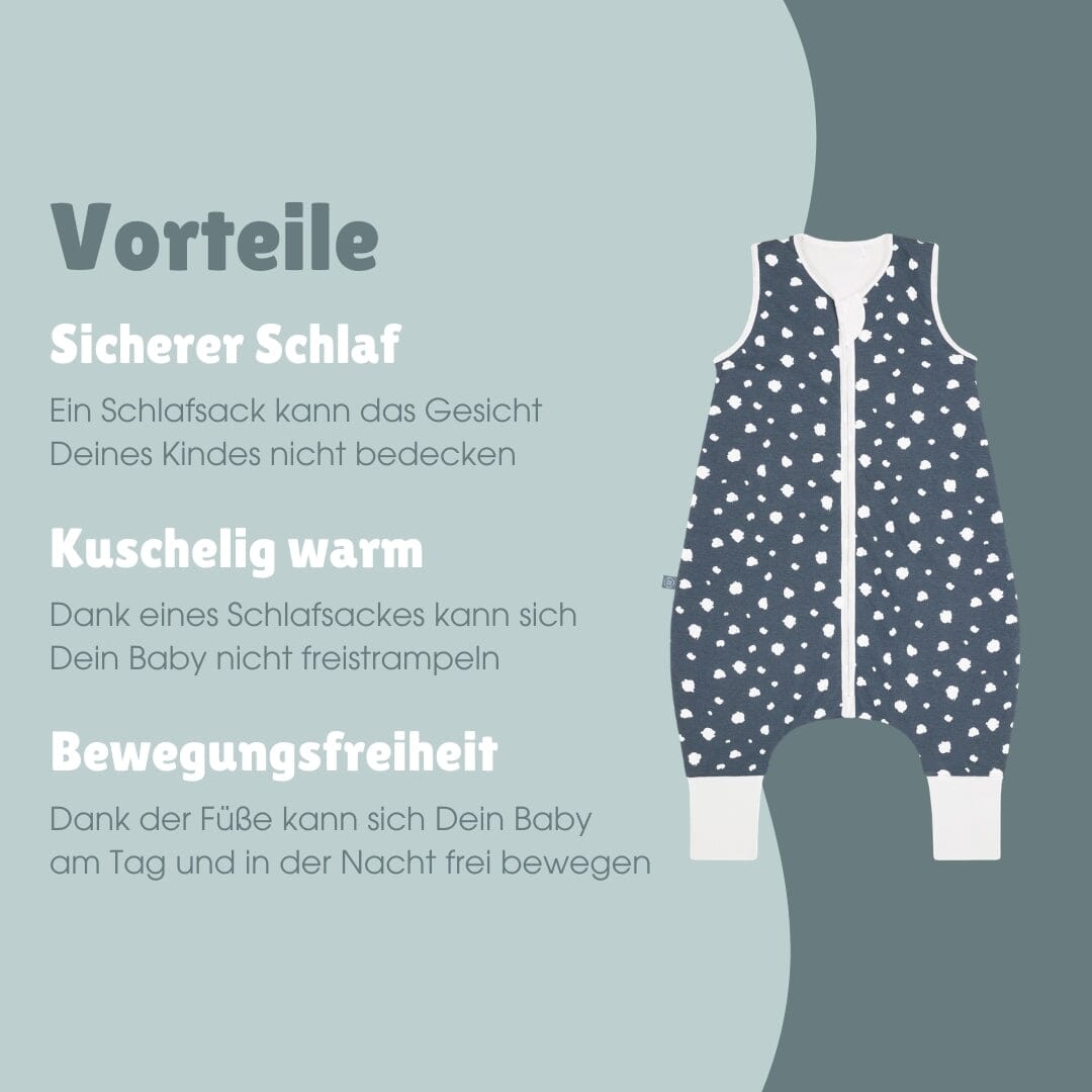 Schlafsack mit Beinen 2.5 TOG