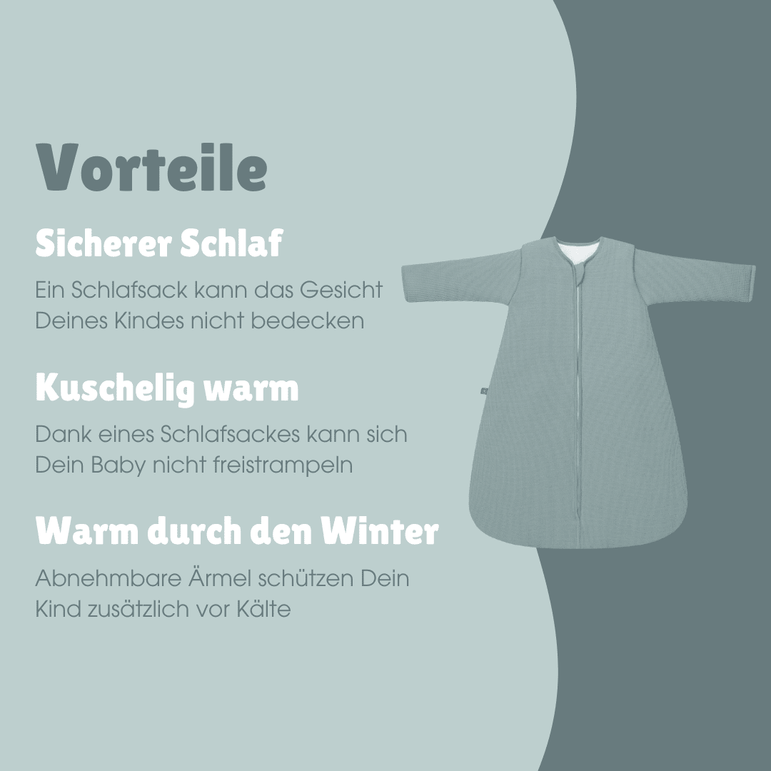 c und a schlafsack mit ärmel Baby Schlafsack 3.5 TOG