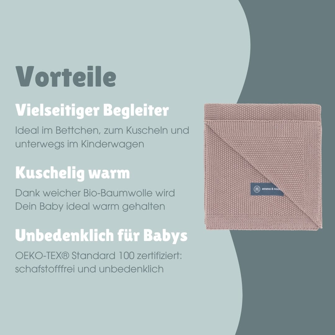 Strickdecke | Essential Berry