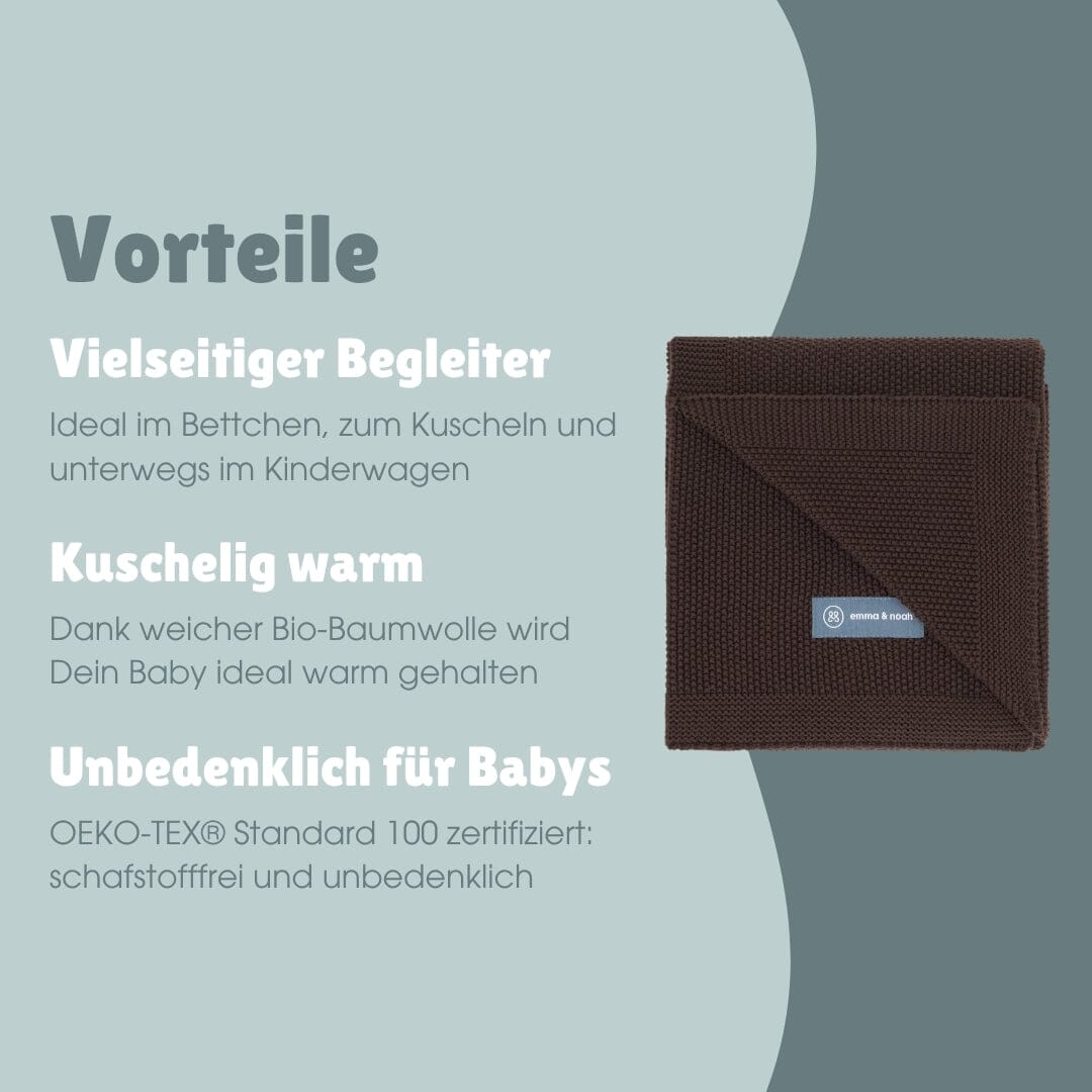 Strickdecke | Essential Chocolate