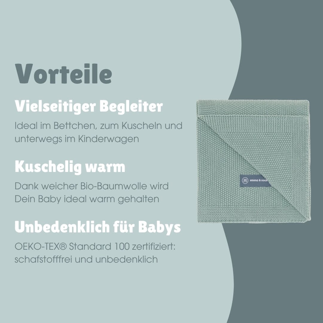 Strickdecke | Essential Mint