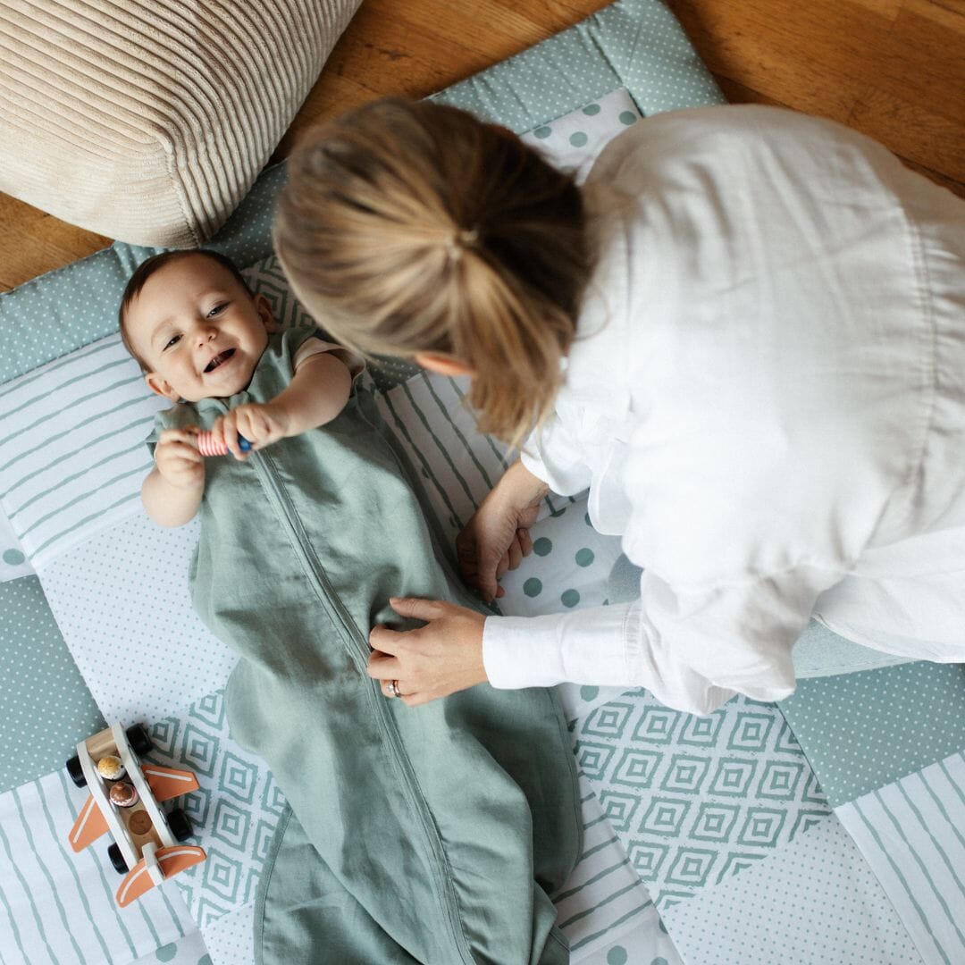 Baby Schlafsack aus Bio-Leinen 0.5 TOG