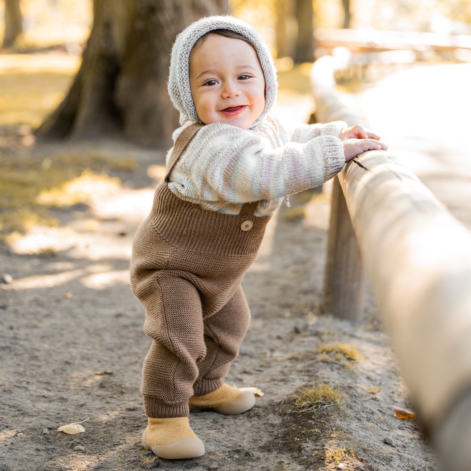 Merinowoll Strickhose | Essential Taupe