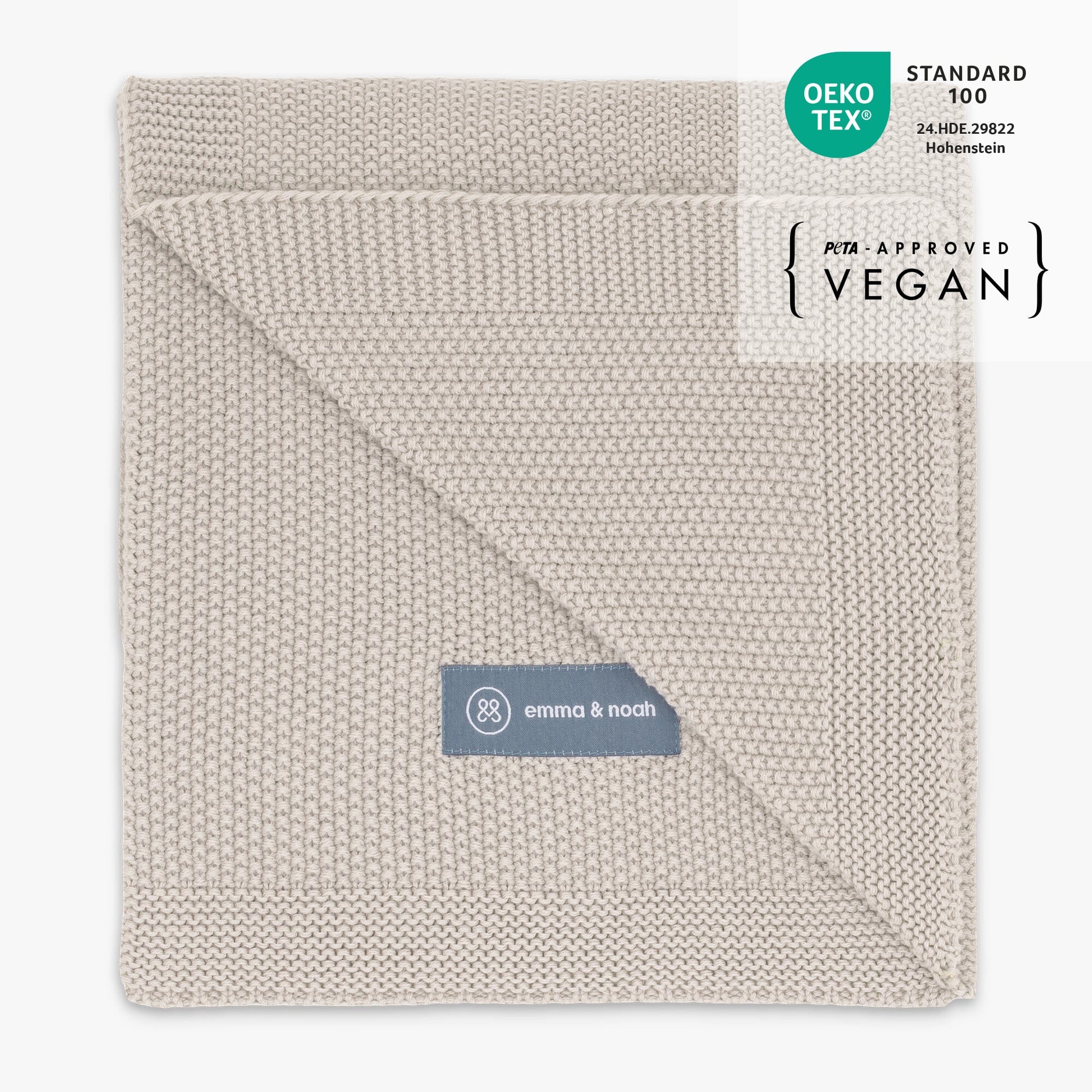 Strickdecke | Essential Beige