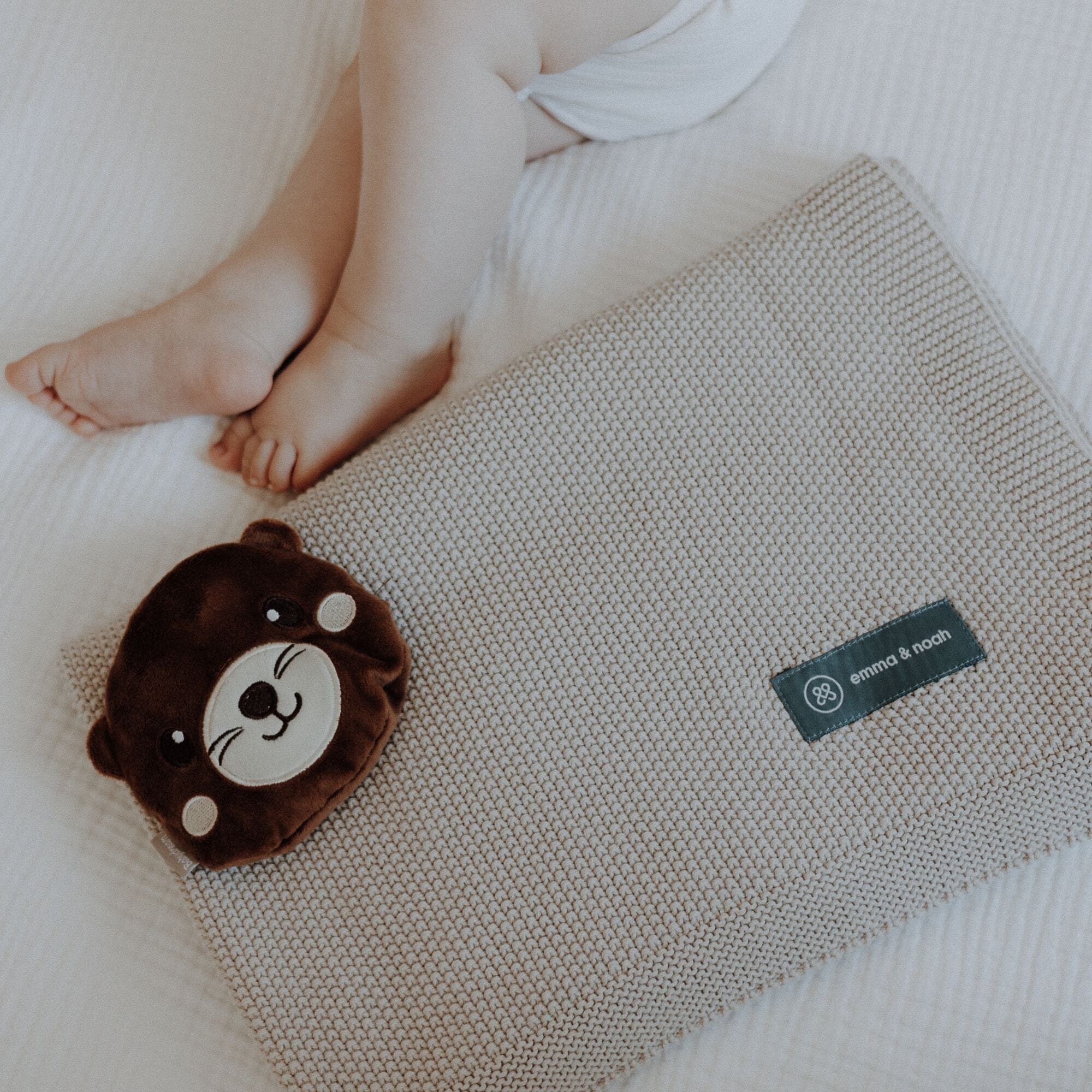Strickdecke | Essential Beige