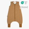 emma & noah - Schlafsack mit Füßen 2.5 TOG | Blume Caramel