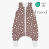 emma & noah - Schlafsack mit Füßen 2.5 TOG | Punkte Berry