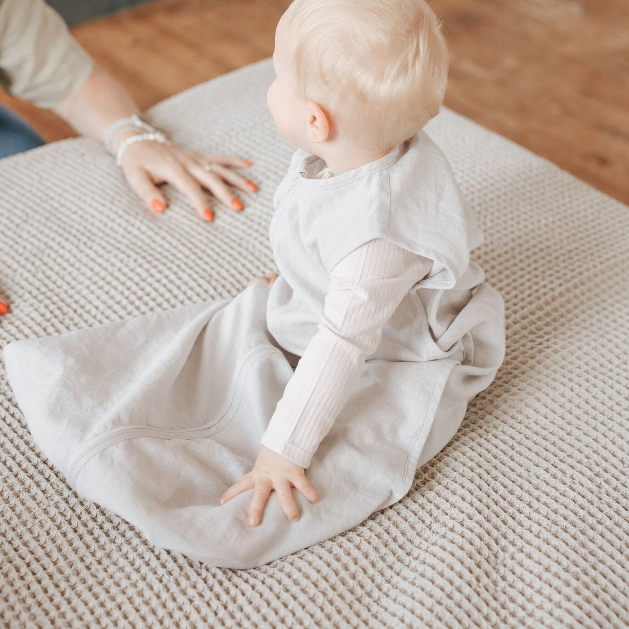 schlafsack aus leinen Baby Schlafsack aus Bio-Leinen 0.5 TOG