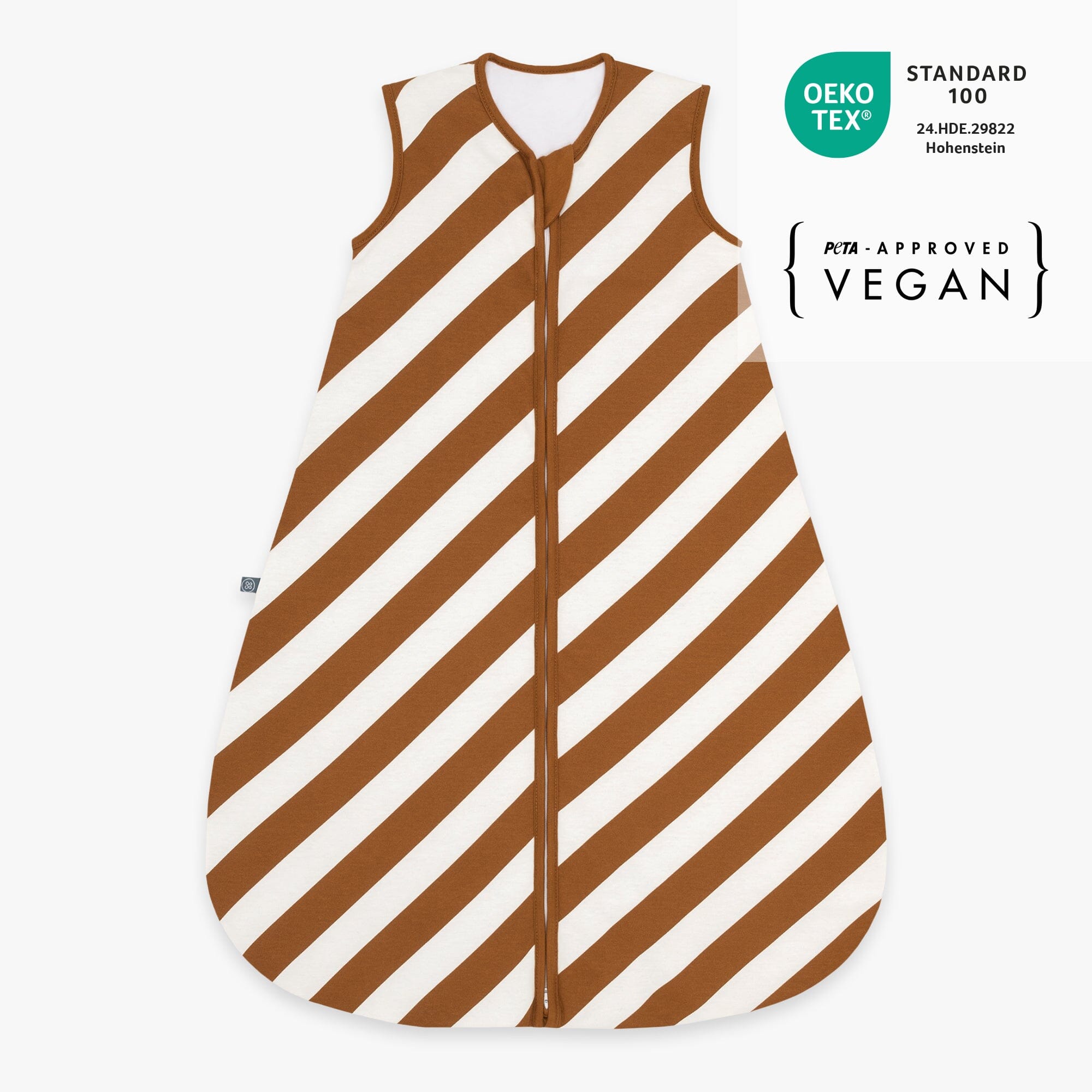 Schlafsack 2.5 TOG | Streifen Toffee