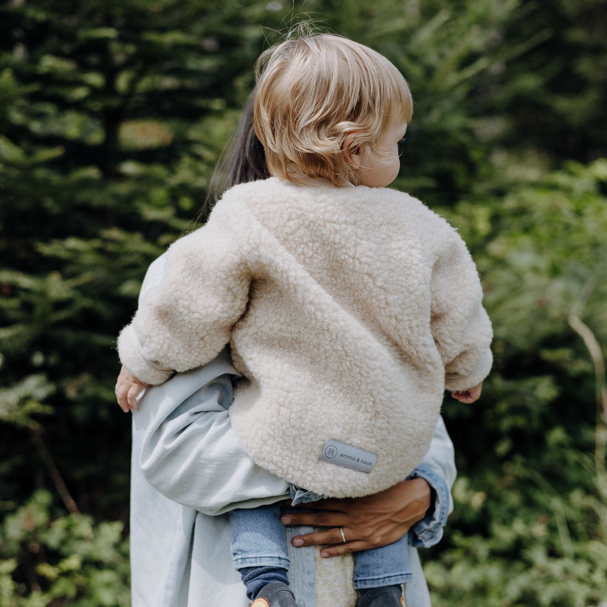 Merinowolle Jacke für Babys | Essential Beige