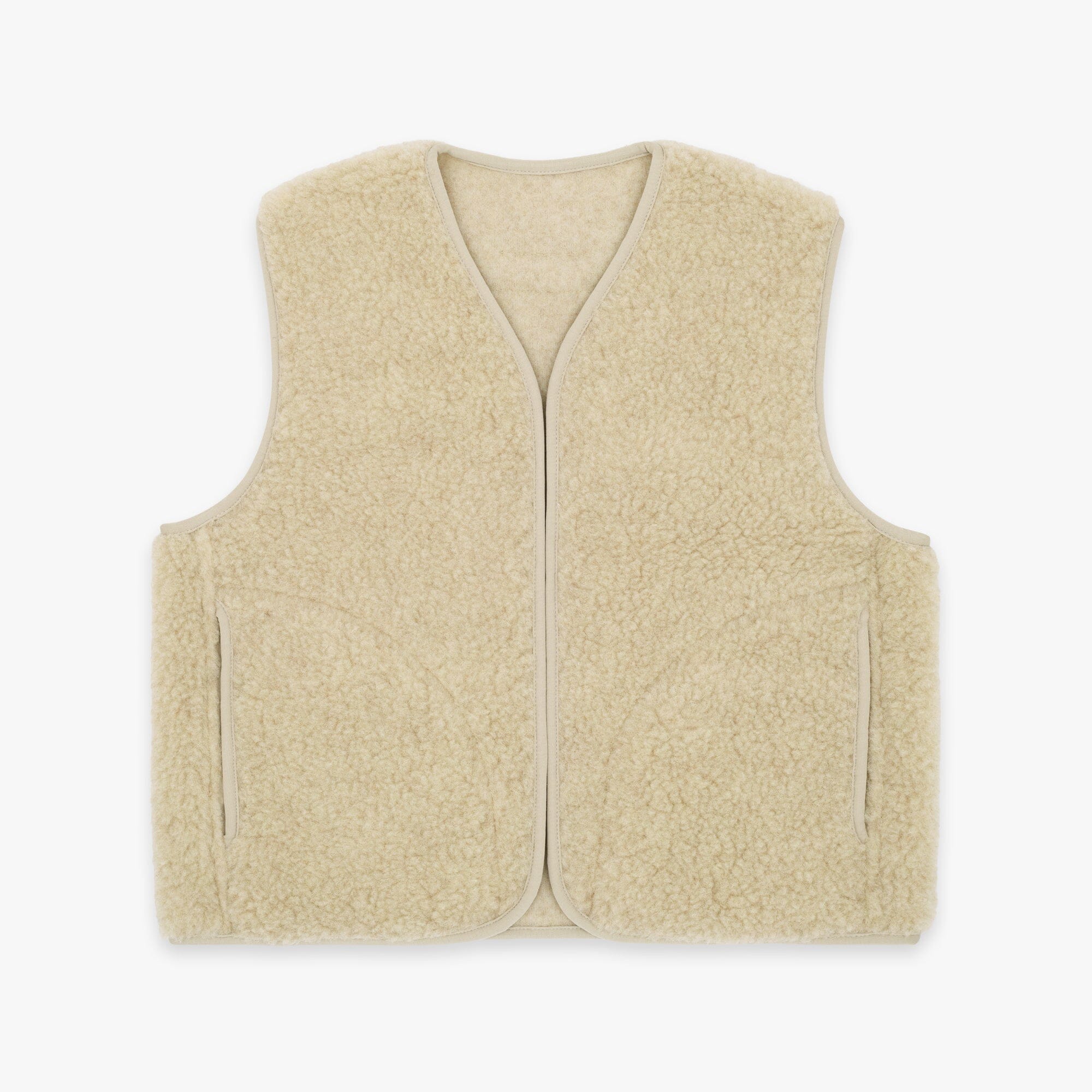 Merino Weste Erwachsene | Essential Beige