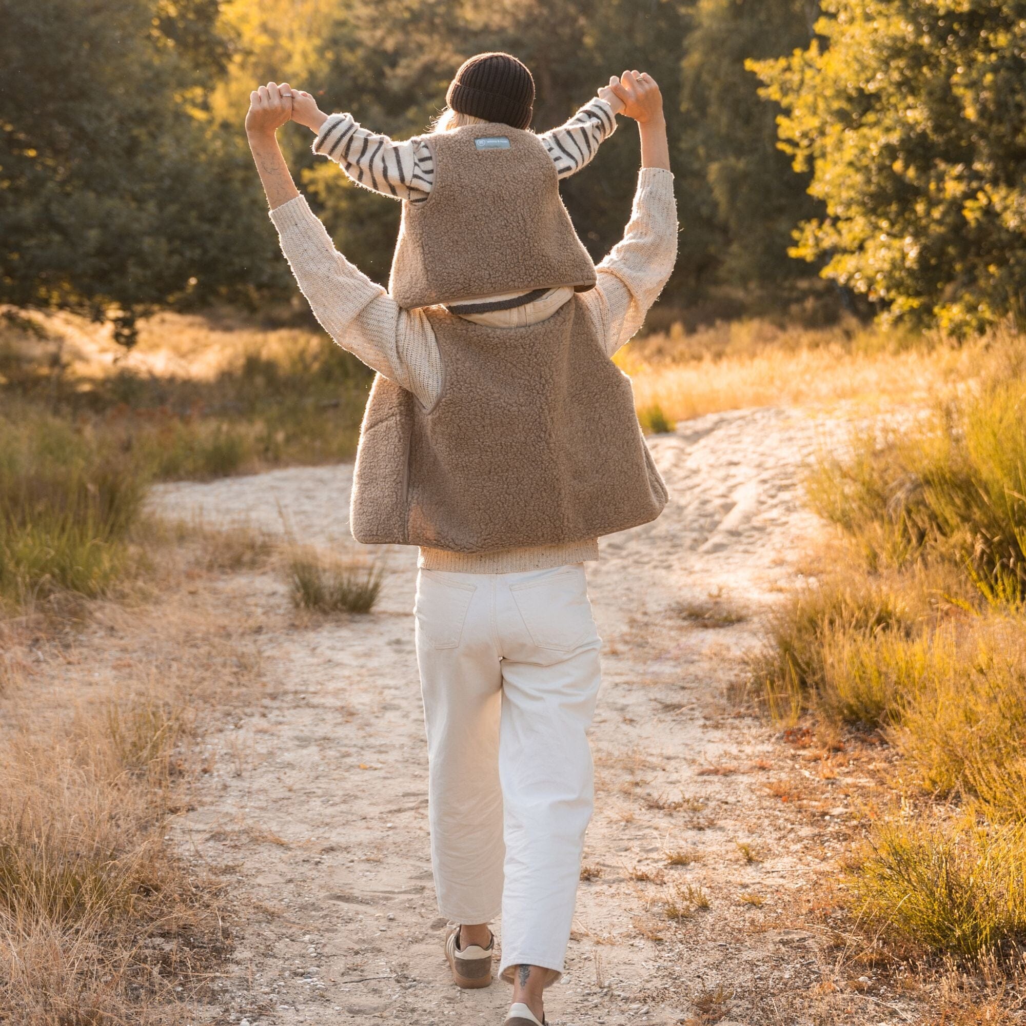 Merino Weste Erwachsene | Essential Taupe